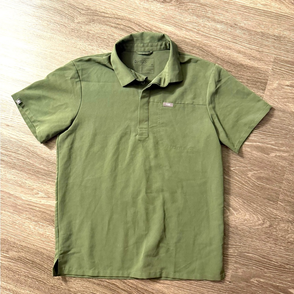 Figs Moss Leon Top XS